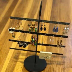 Earring holder and earrings